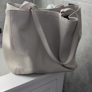 Elegant Cream Tote Bag ⭐ Dagne Dover ✨